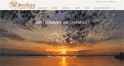 Desktop Screenshot of hotel-am-chiemsee.de